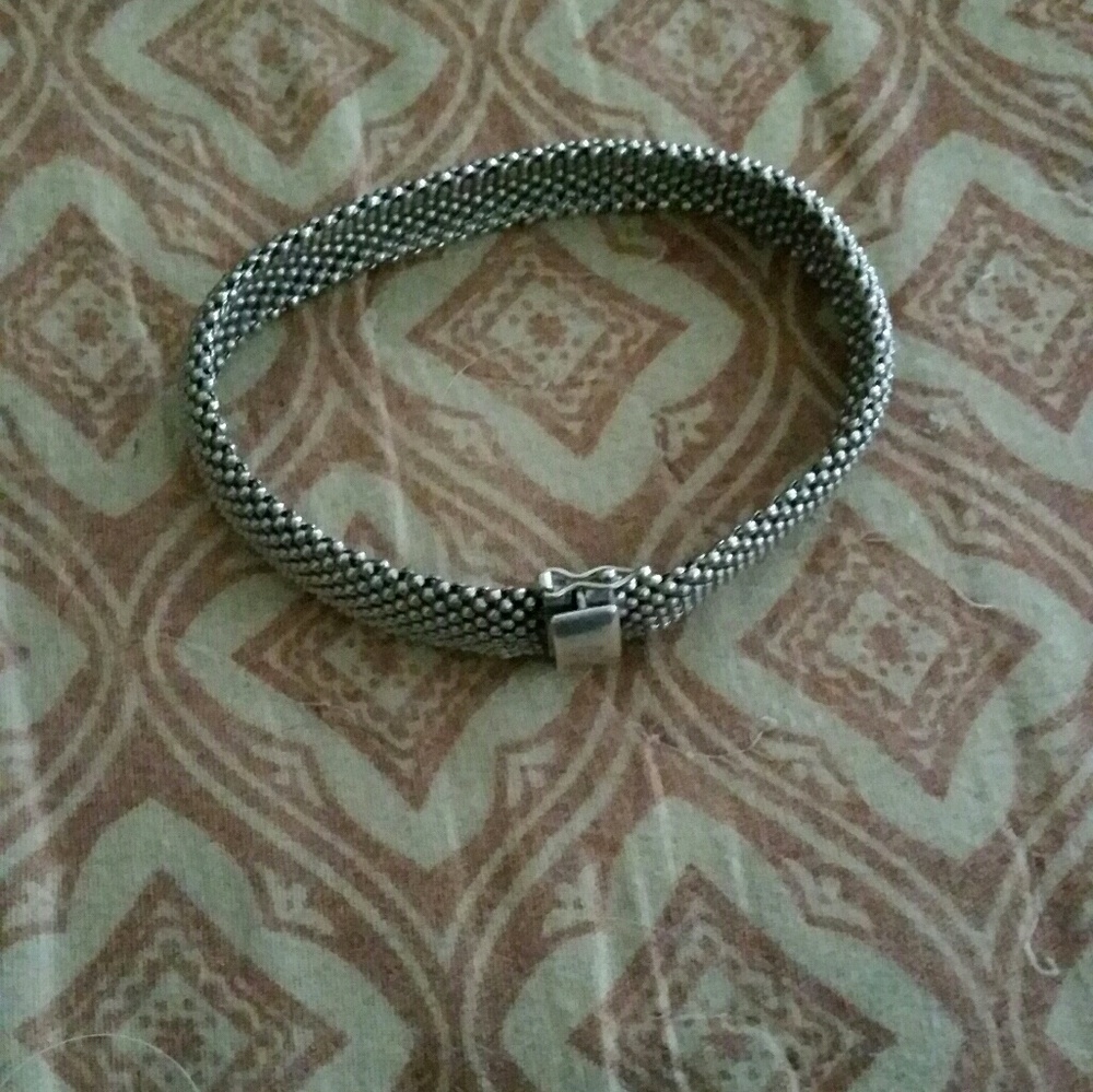 Sterling Silver Bracelet-925 Italy stamped